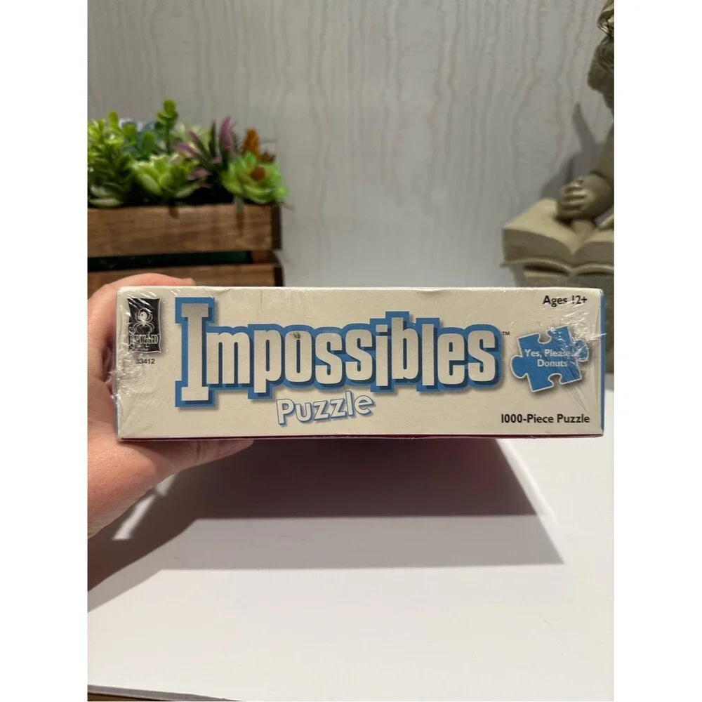Impossibles Puzzle Yes, Please…Donuts 1000 Pieces New in Packaging